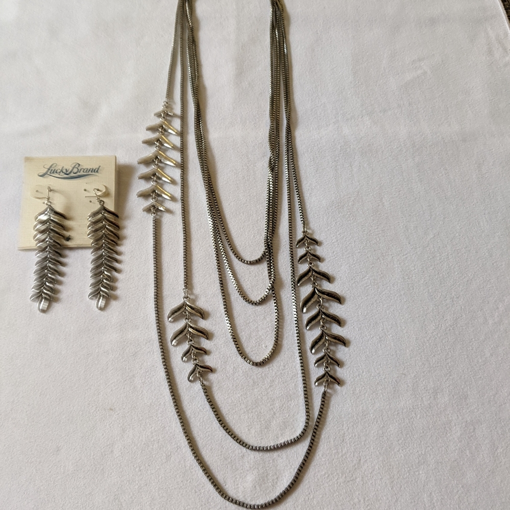 Lucky Brand Necklace and bracelet